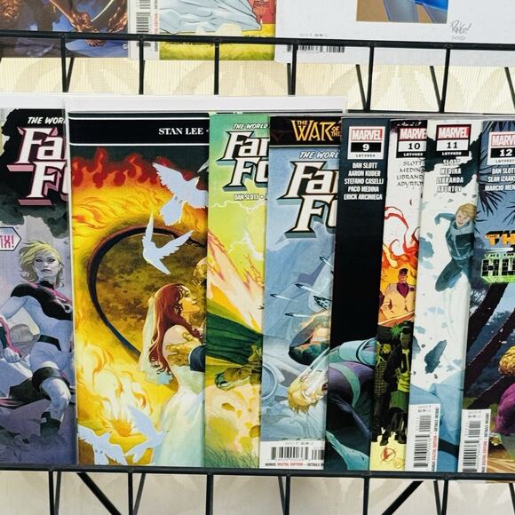 Fantastic Four 1-5 7-12 21 Prodigal Sun & Wedding Special Lot Vs Dr Doom Vol 6 - Picture 14 of 16